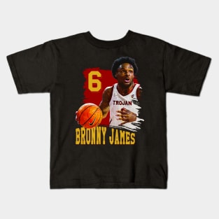 Bronny james || 6 Kids T-Shirt